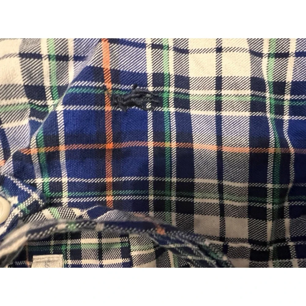 Baby Boys Size 18 Months Plaid Button Down‎ Shirt Ralph Lauren